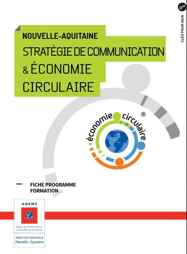 Formation Stratégie de communication et économie circulaire - Bordeaux et Poitiers