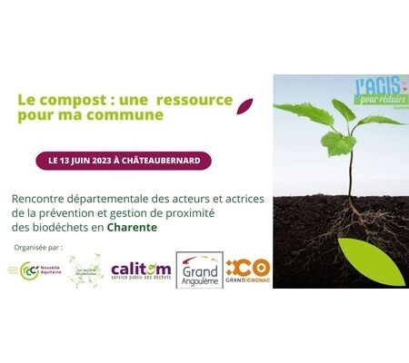 Rencontre Départementale des acteur.rices de la prévention et gestion de proximité des biodéchets en Charente