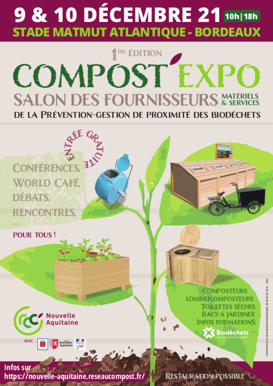 Compost'Expo : le salon de fournisseurs régional