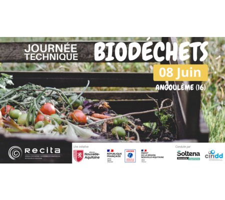 Journée Technique Biodéchets - Jeudi 08 juin à Angoulême