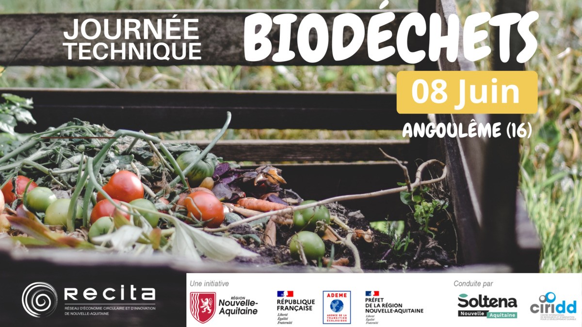 Journée Technique Biodéchets - Jeudi 08 juin à Angoulême