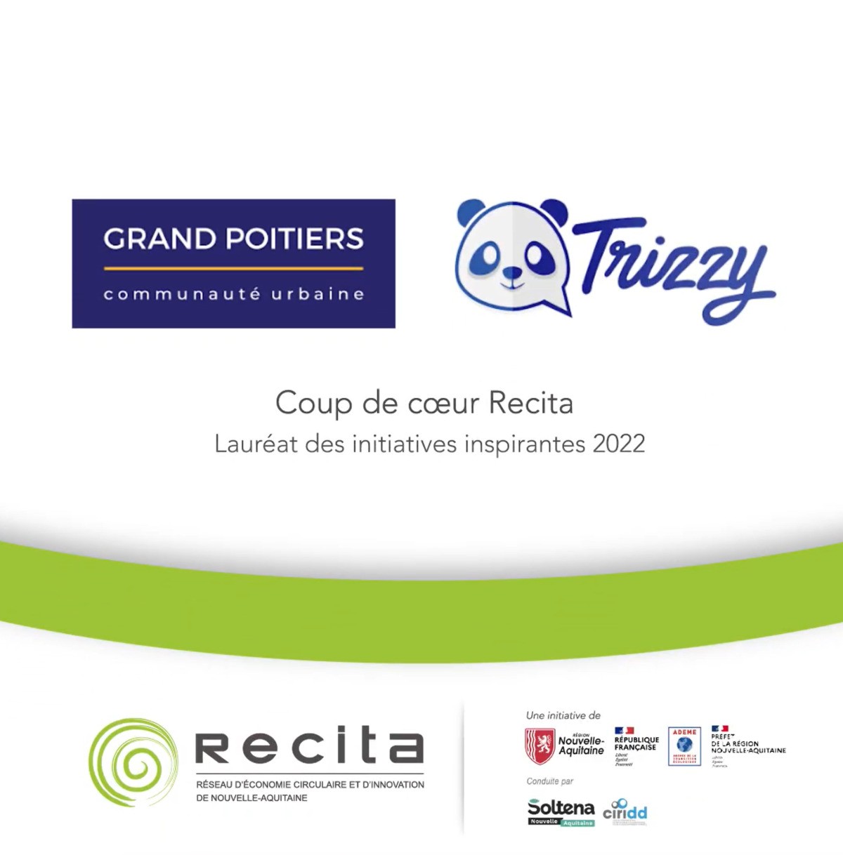 La capsule vidéo de Grand Poitiers & Trizzy, coup de cœur des initiatives inspirantes Recita 2022, est en ligne