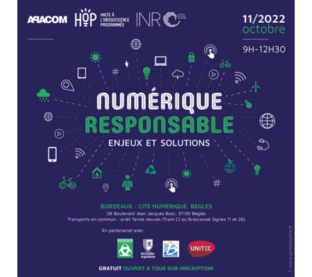 Numérique responsable : enjeux et solutions (Bègles – Bordeaux)