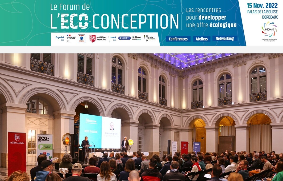 Forum Eco-conception - Bordeaux le 15/11/2022 - Replay et Supports