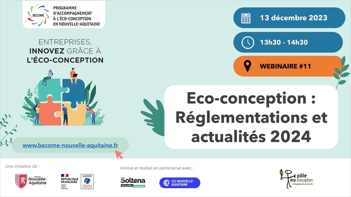 [Webinaire] Eco-conception 2024 : actualités et réglementations 