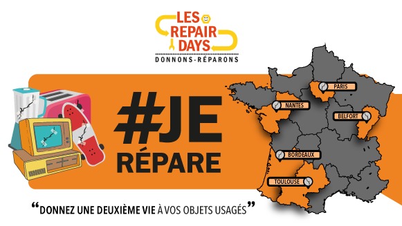 La réparation en action, les REPAIR DAYS s’installent à Bordeaux le 3 octobre