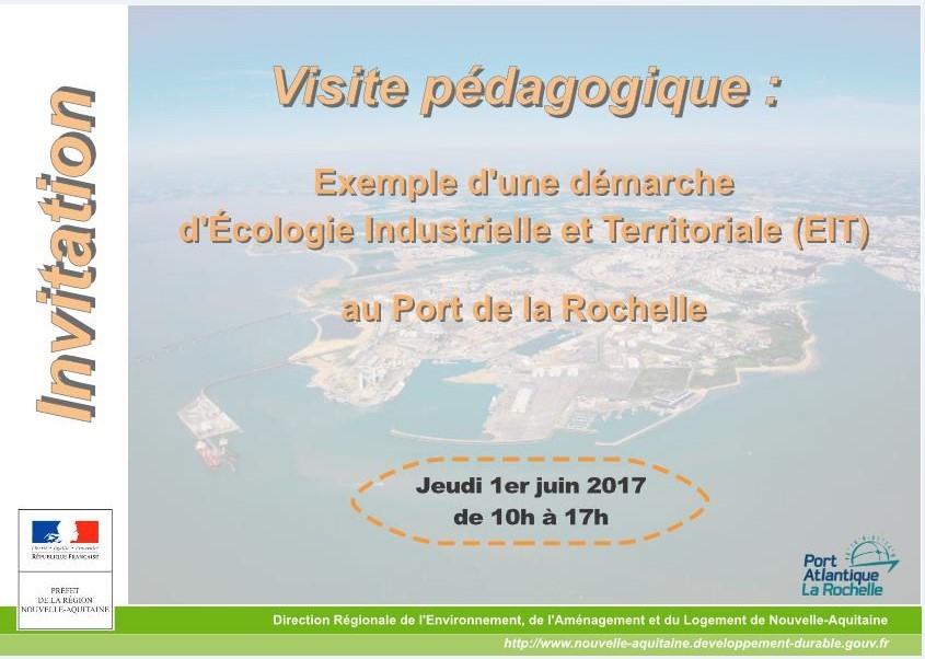 Visite pédagogique du port maritime de La Rochelle