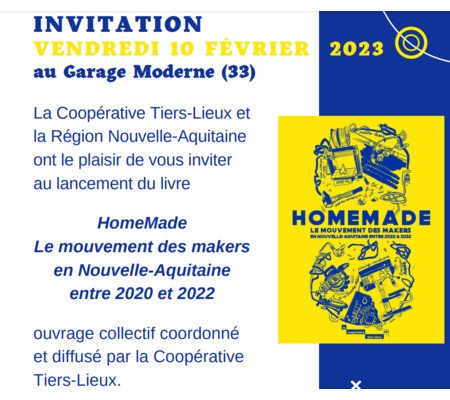 HomeMade - Le mouvement des makers en Nouvelle-Aquitaine entre 2020 et 2022